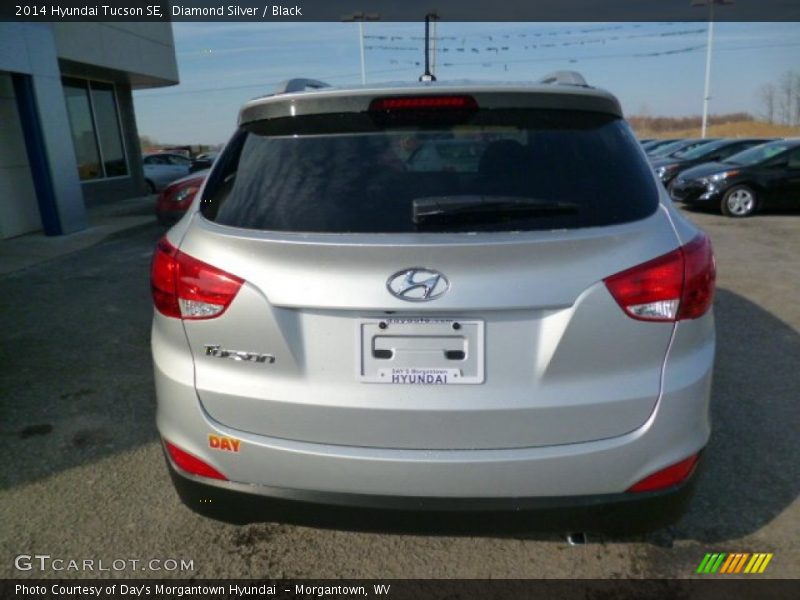 Diamond Silver / Black 2014 Hyundai Tucson SE