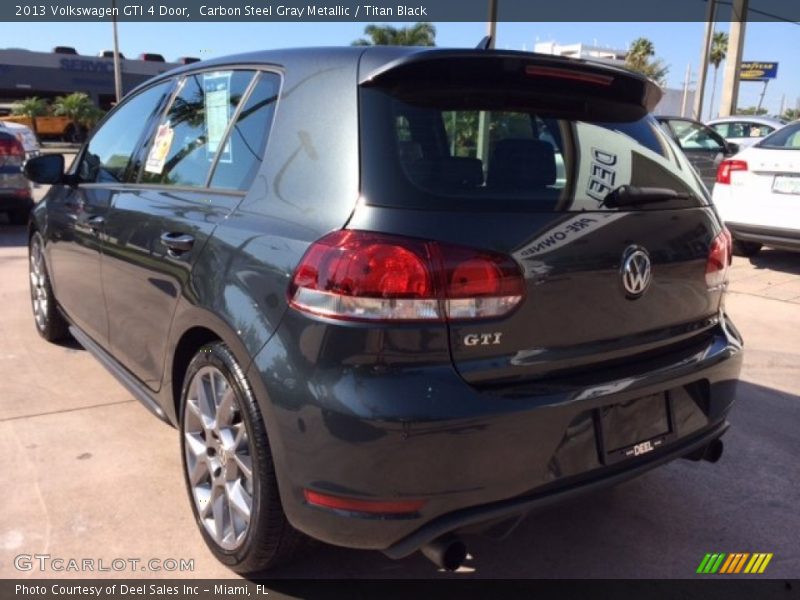 Carbon Steel Gray Metallic / Titan Black 2013 Volkswagen GTI 4 Door