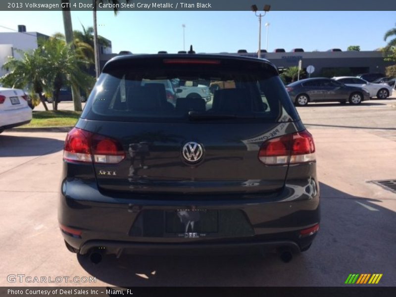 Carbon Steel Gray Metallic / Titan Black 2013 Volkswagen GTI 4 Door