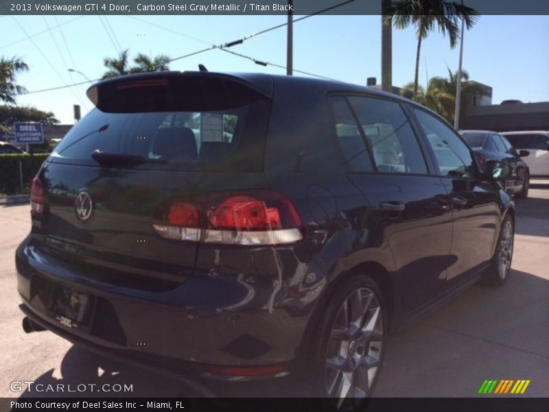 Carbon Steel Gray Metallic / Titan Black 2013 Volkswagen GTI 4 Door