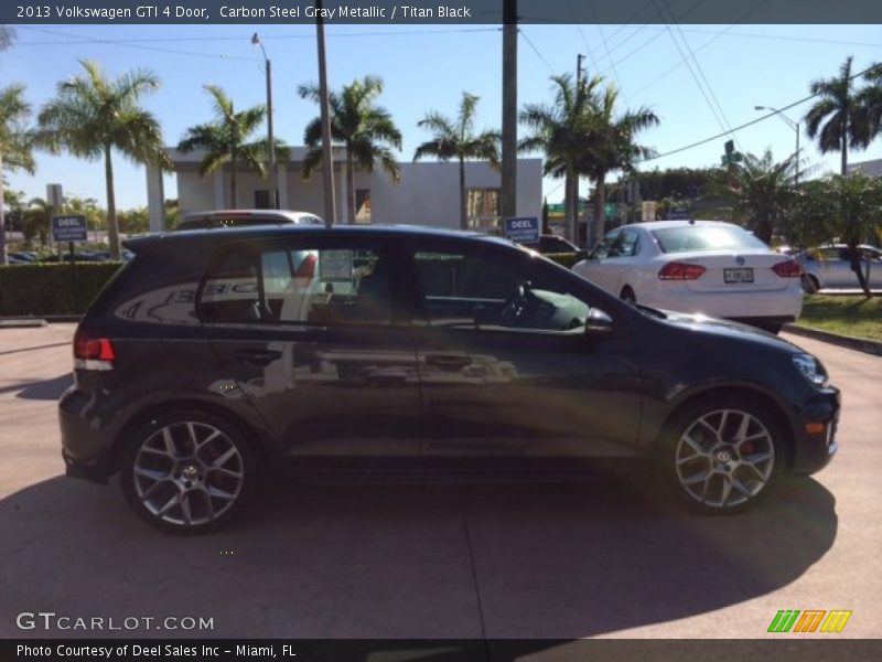 Carbon Steel Gray Metallic / Titan Black 2013 Volkswagen GTI 4 Door