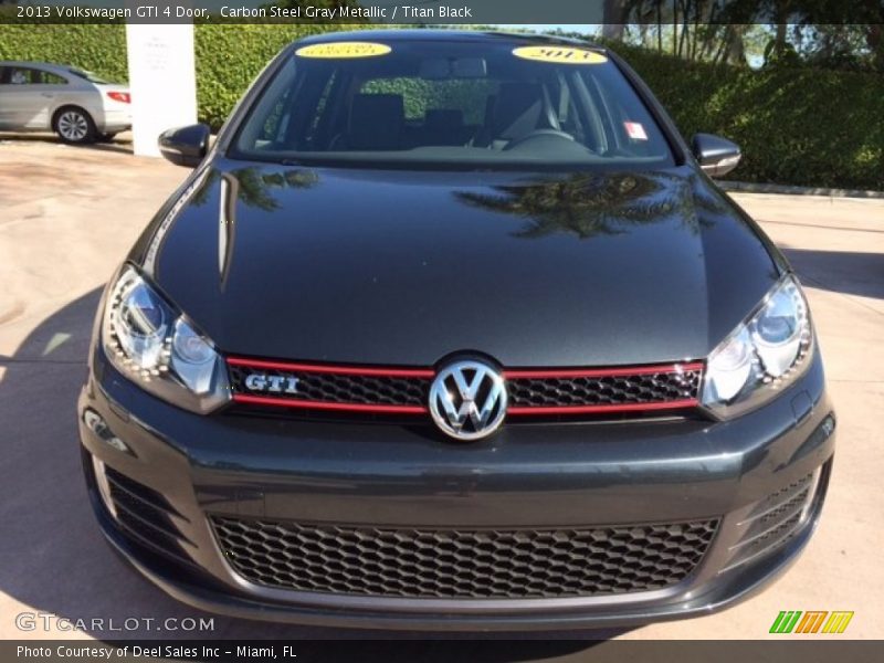 Carbon Steel Gray Metallic / Titan Black 2013 Volkswagen GTI 4 Door