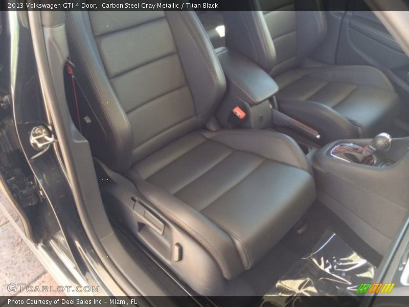 Carbon Steel Gray Metallic / Titan Black 2013 Volkswagen GTI 4 Door