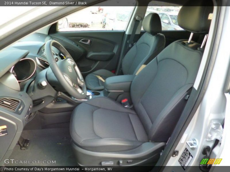 Diamond Silver / Black 2014 Hyundai Tucson SE