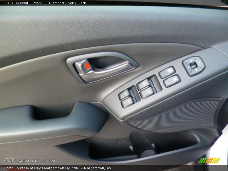 Diamond Silver / Black 2014 Hyundai Tucson SE