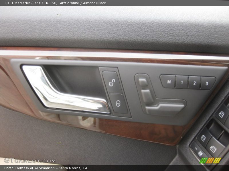 Arctic White / Almond/Black 2011 Mercedes-Benz GLK 350