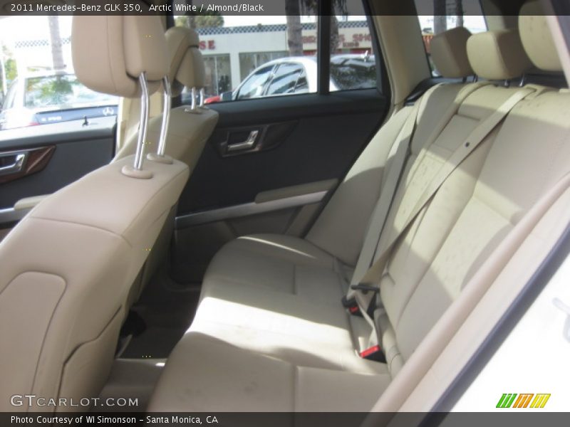 Arctic White / Almond/Black 2011 Mercedes-Benz GLK 350