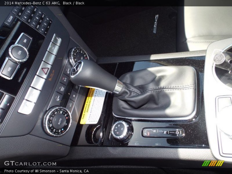  2014 C 63 AMG 7 Speed Automatic Shifter