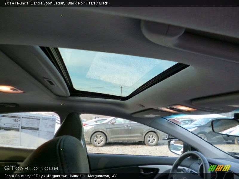 Sunroof of 2014 Elantra Sport Sedan