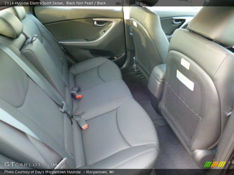 Rear Seat of 2014 Elantra Sport Sedan