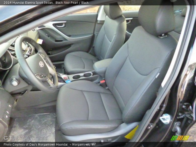 Front Seat of 2014 Elantra Sport Sedan