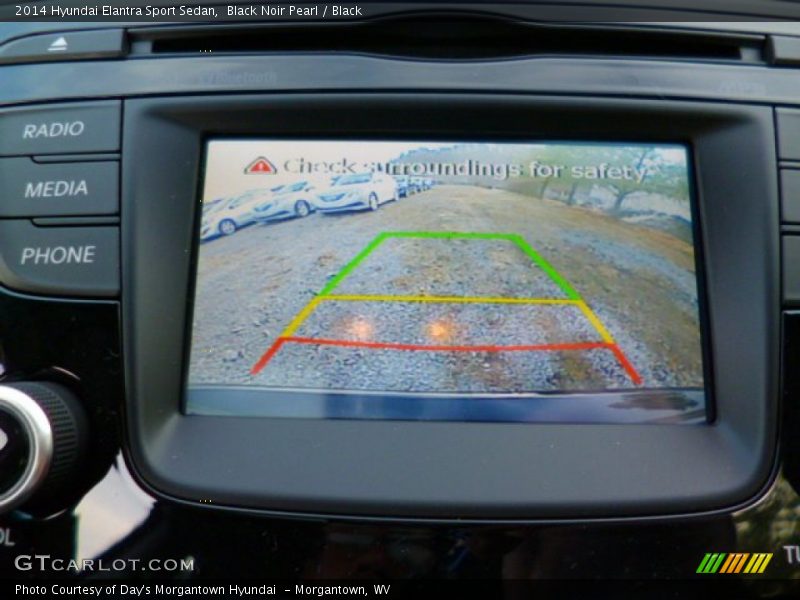 Controls of 2014 Elantra Sport Sedan