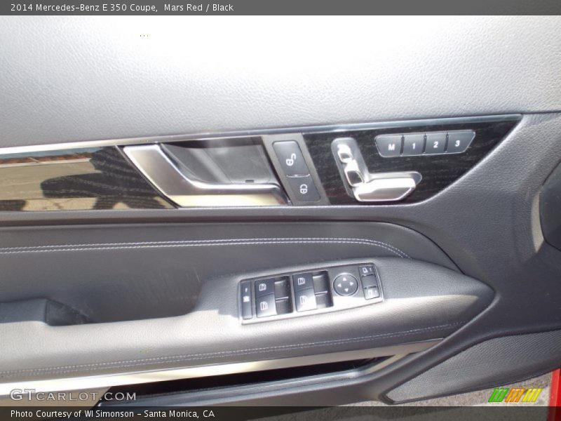 Mars Red / Black 2014 Mercedes-Benz E 350 Coupe