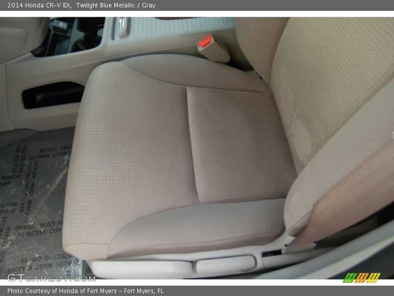 Twilight Blue Metallic / Gray 2014 Honda CR-V EX