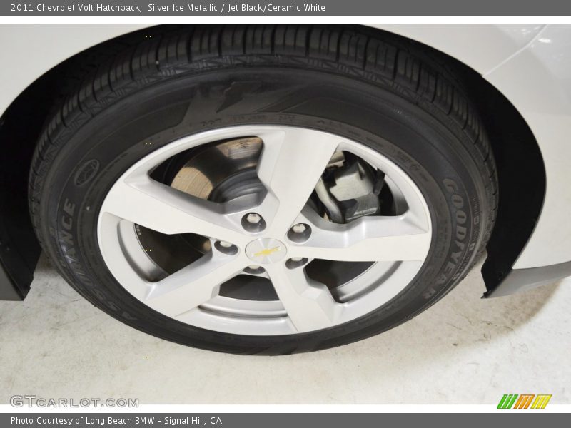 Silver Ice Metallic / Jet Black/Ceramic White 2011 Chevrolet Volt Hatchback