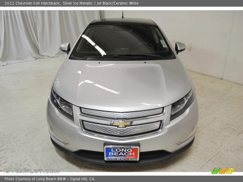 Silver Ice Metallic / Jet Black/Ceramic White 2011 Chevrolet Volt Hatchback