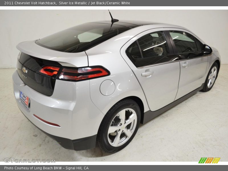 Silver Ice Metallic / Jet Black/Ceramic White 2011 Chevrolet Volt Hatchback