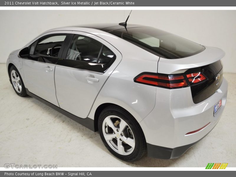 Silver Ice Metallic / Jet Black/Ceramic White 2011 Chevrolet Volt Hatchback