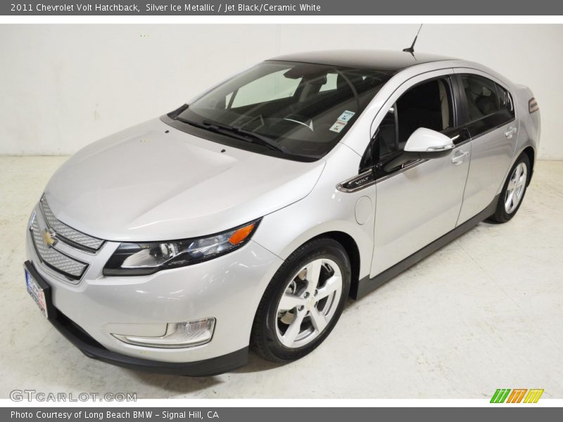 Silver Ice Metallic / Jet Black/Ceramic White 2011 Chevrolet Volt Hatchback
