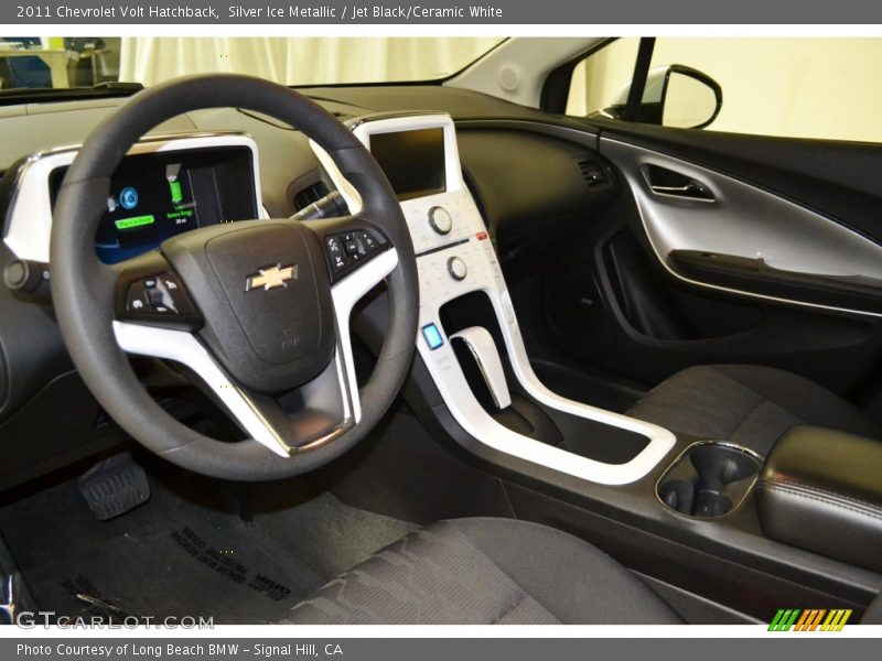 Silver Ice Metallic / Jet Black/Ceramic White 2011 Chevrolet Volt Hatchback