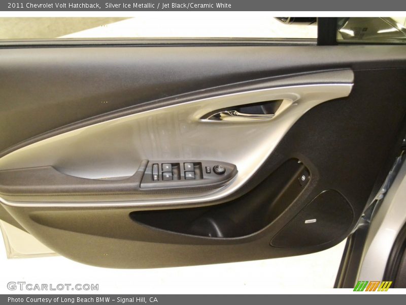 Silver Ice Metallic / Jet Black/Ceramic White 2011 Chevrolet Volt Hatchback