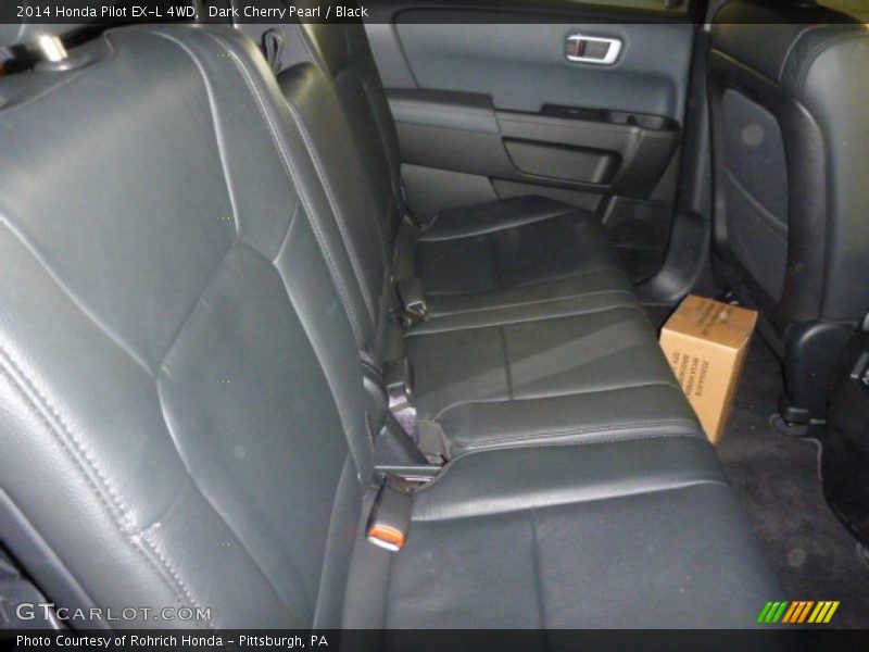 Dark Cherry Pearl / Black 2014 Honda Pilot EX-L 4WD
