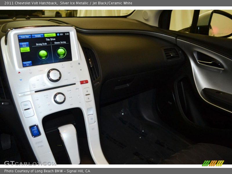 Silver Ice Metallic / Jet Black/Ceramic White 2011 Chevrolet Volt Hatchback