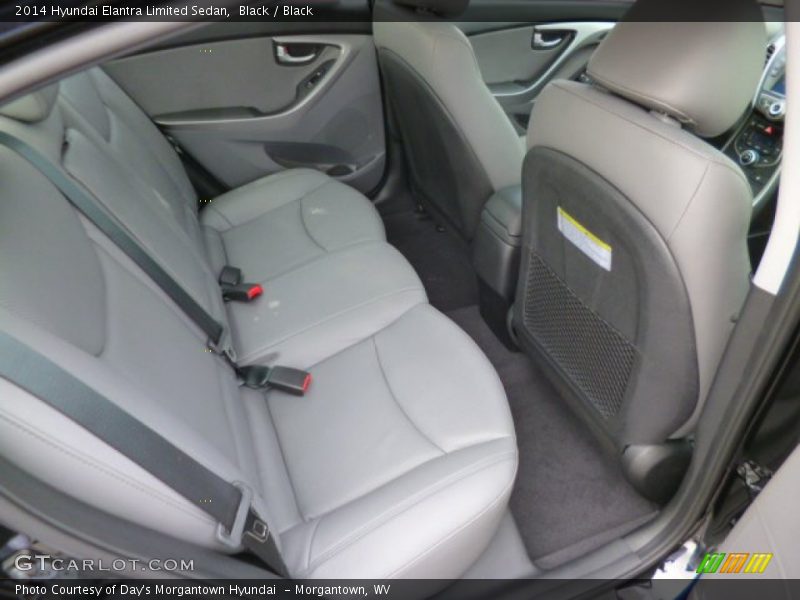 Black / Black 2014 Hyundai Elantra Limited Sedan