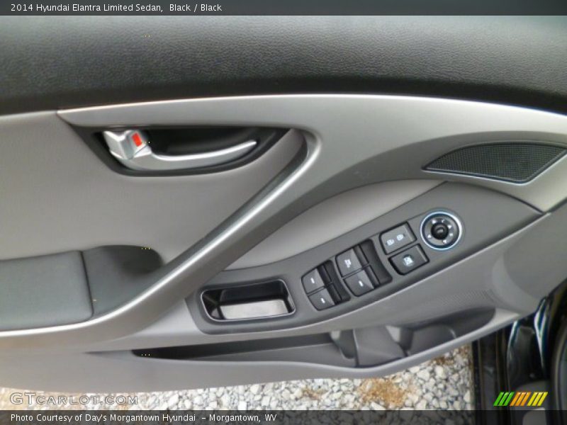 Black / Black 2014 Hyundai Elantra Limited Sedan