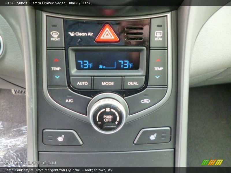 Black / Black 2014 Hyundai Elantra Limited Sedan