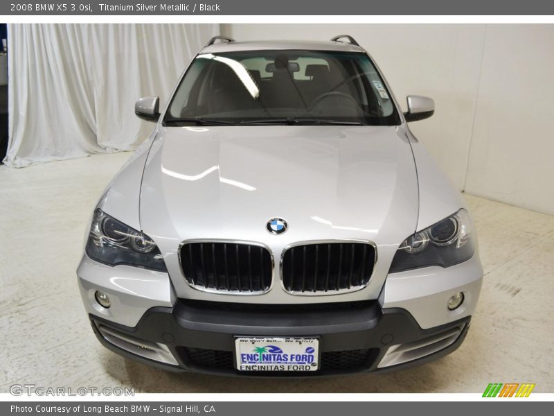 Titanium Silver Metallic / Black 2008 BMW X5 3.0si