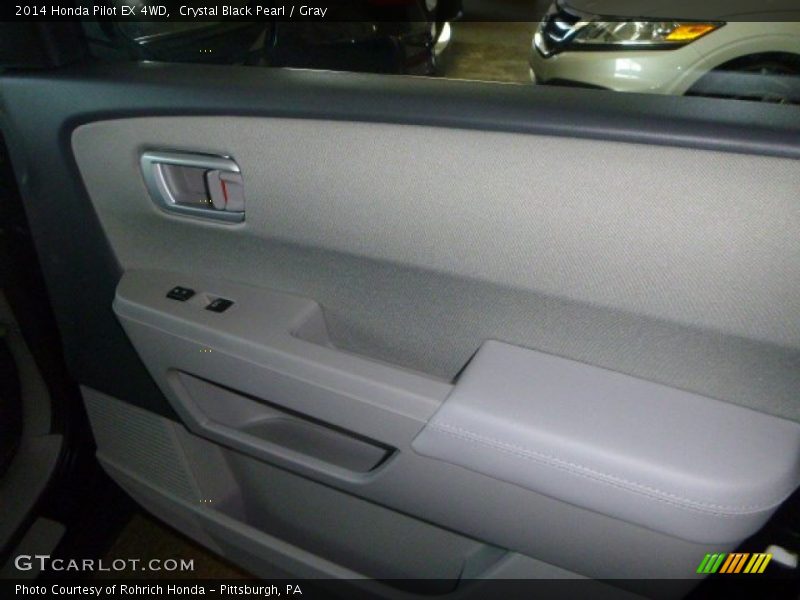Crystal Black Pearl / Gray 2014 Honda Pilot EX 4WD