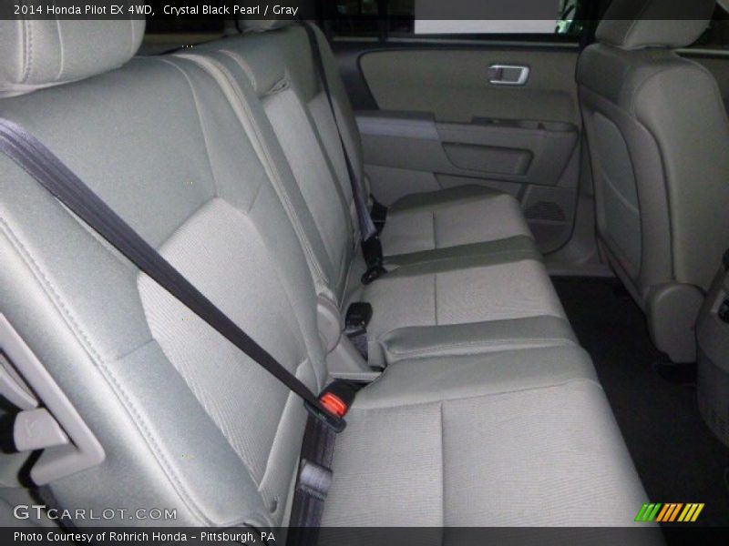 Crystal Black Pearl / Gray 2014 Honda Pilot EX 4WD