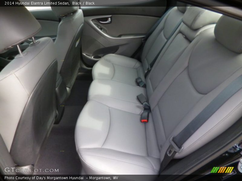 Black / Black 2014 Hyundai Elantra Limited Sedan