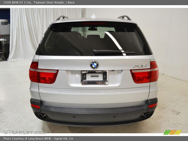 Titanium Silver Metallic / Black 2008 BMW X5 3.0si