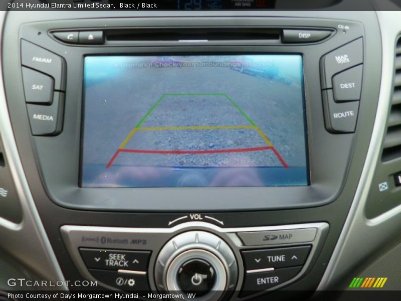 Black / Black 2014 Hyundai Elantra Limited Sedan