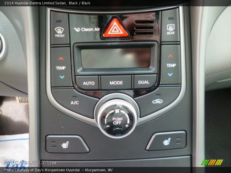 Black / Black 2014 Hyundai Elantra Limited Sedan