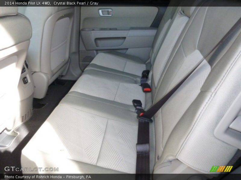 Crystal Black Pearl / Gray 2014 Honda Pilot LX 4WD