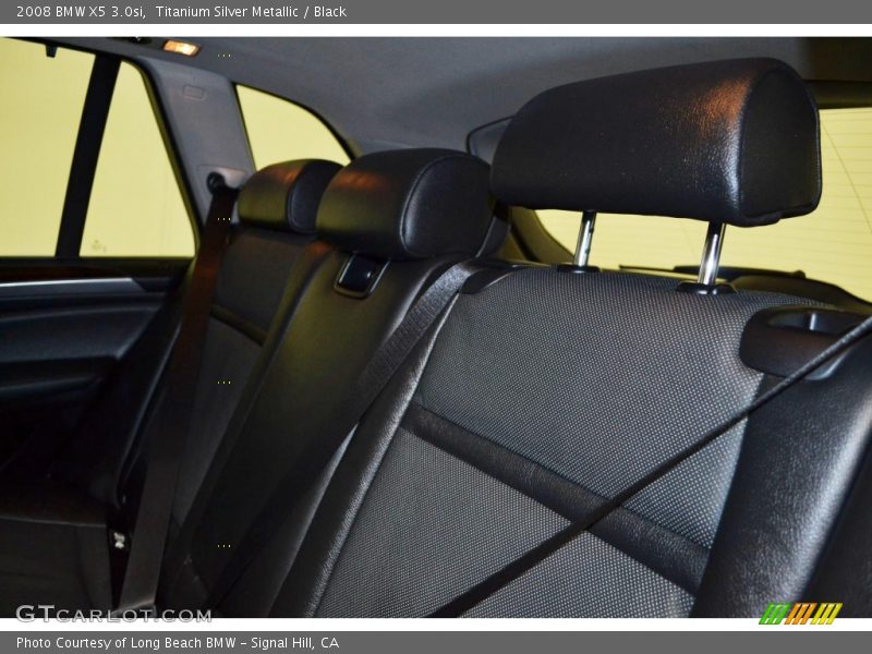 Titanium Silver Metallic / Black 2008 BMW X5 3.0si