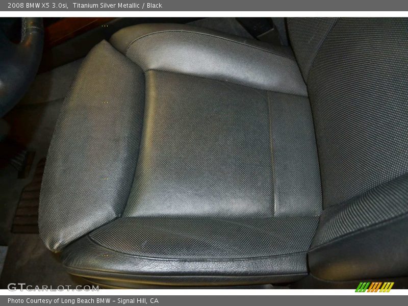 Titanium Silver Metallic / Black 2008 BMW X5 3.0si
