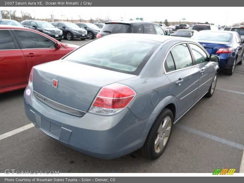 Ocean Mist Metallic / Gray 2007 Saturn Aura XE