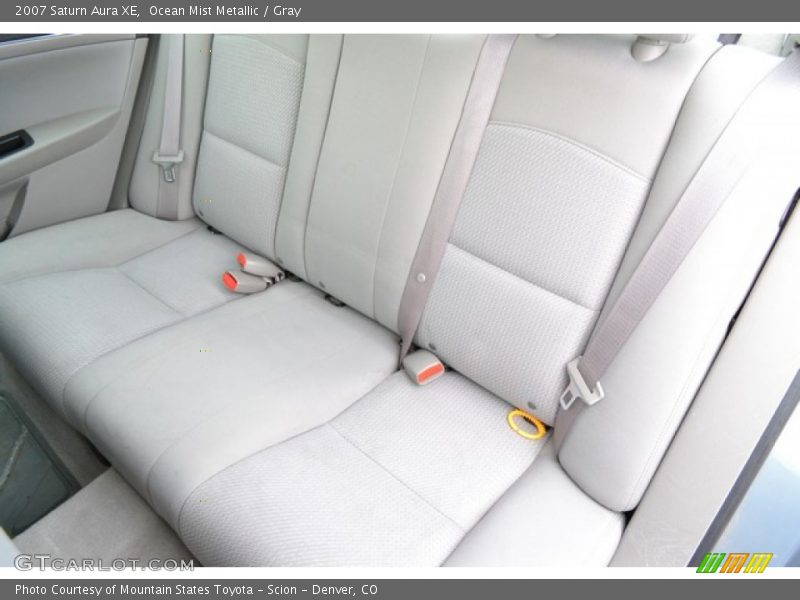 Ocean Mist Metallic / Gray 2007 Saturn Aura XE
