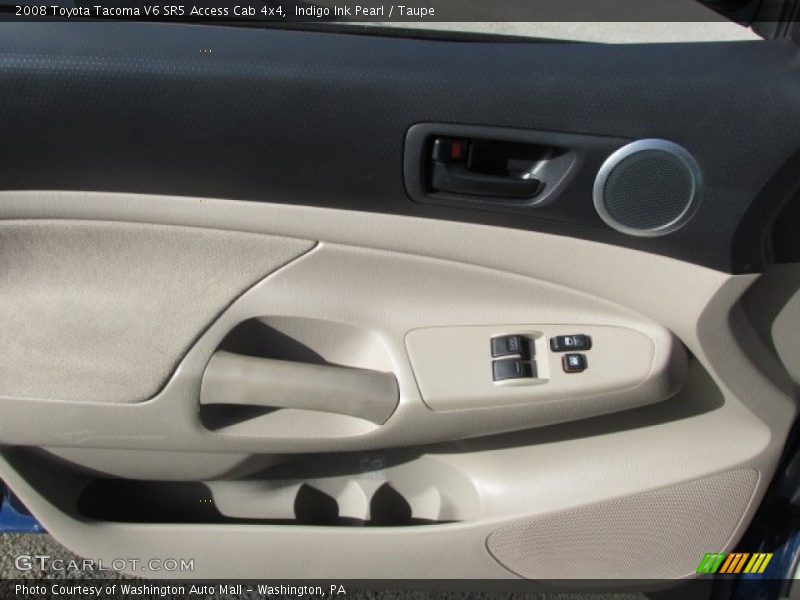 Indigo Ink Pearl / Taupe 2008 Toyota Tacoma V6 SR5 Access Cab 4x4