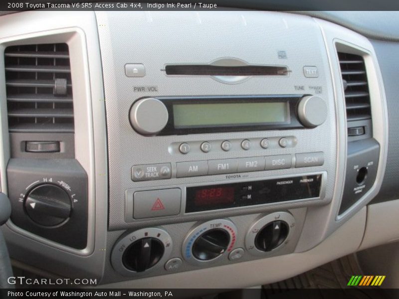 Indigo Ink Pearl / Taupe 2008 Toyota Tacoma V6 SR5 Access Cab 4x4