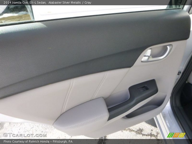 Door Panel of 2014 Civic EX-L Sedan