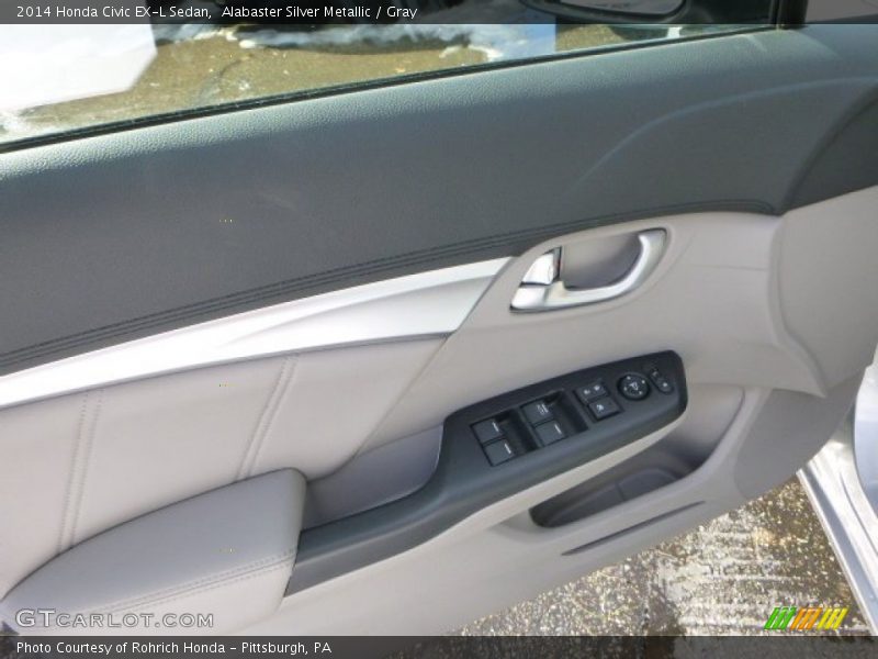 Door Panel of 2014 Civic EX-L Sedan