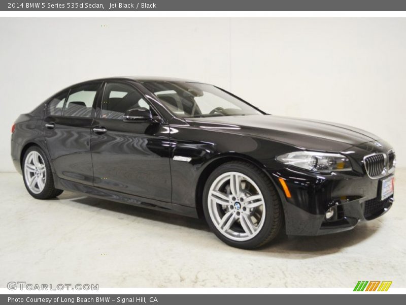 Jet Black / Black 2014 BMW 5 Series 535d Sedan