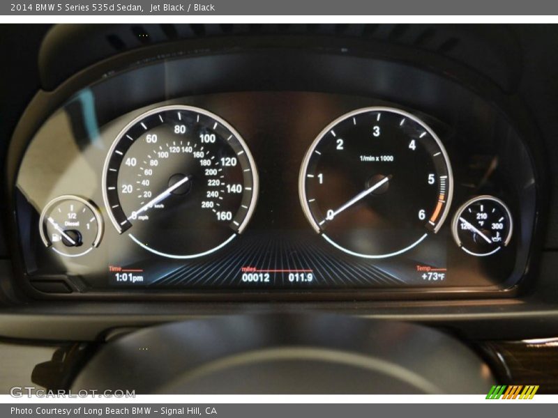 Jet Black / Black 2014 BMW 5 Series 535d Sedan