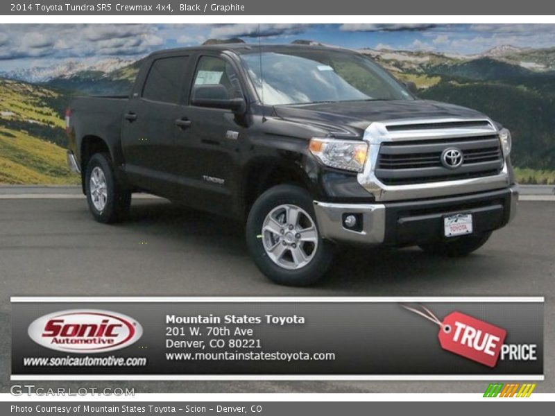 Black / Graphite 2014 Toyota Tundra SR5 Crewmax 4x4