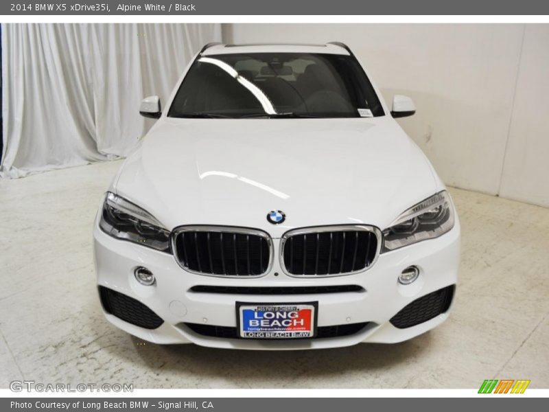 Alpine White / Black 2014 BMW X5 xDrive35i